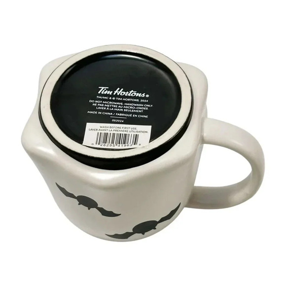 Tim Hortons Mug  Limited Edition Ghost Halloween Color Change Mug 20 oz New 2024 - Picture 7 of 10